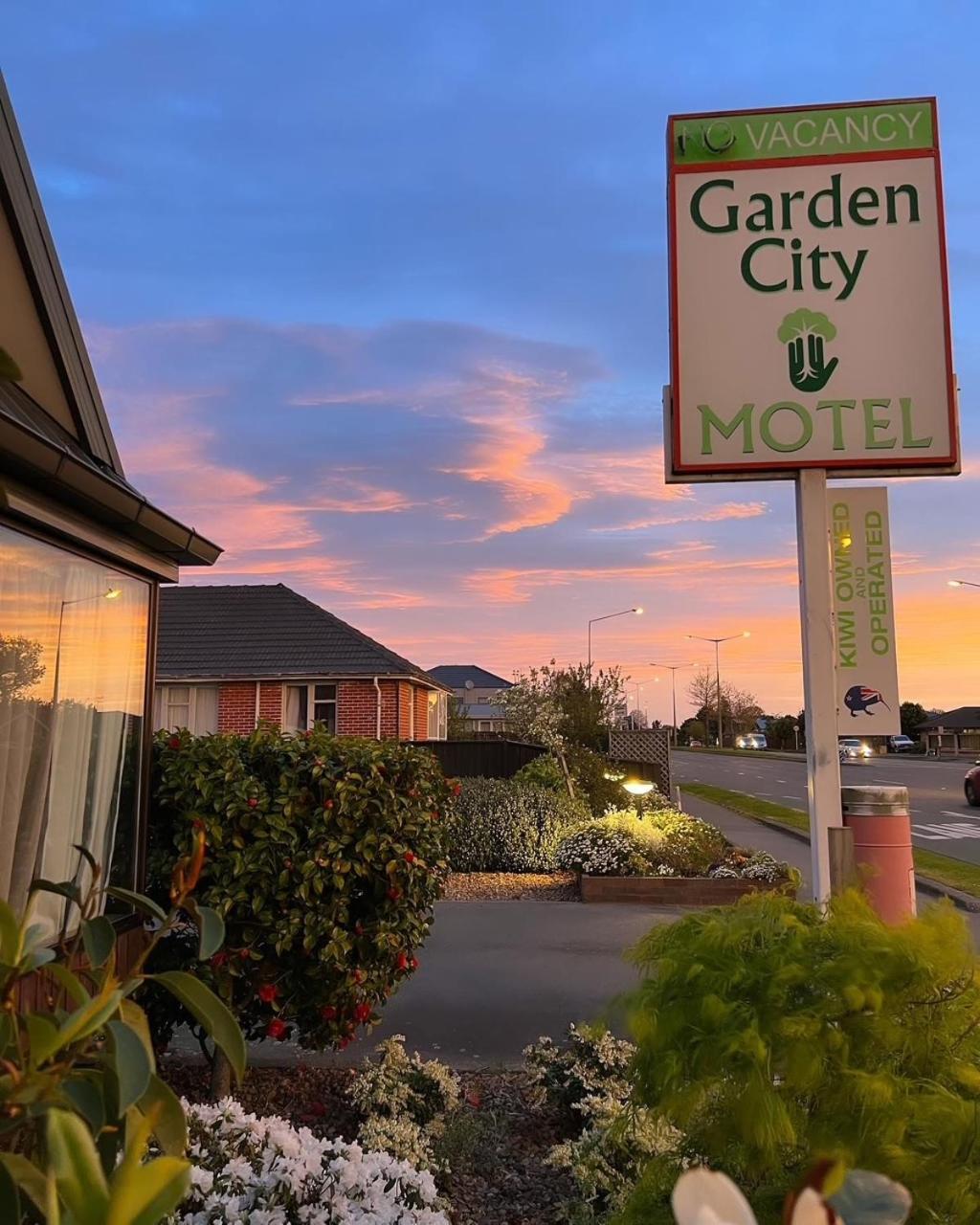 Garden City Motel Christchurch Bagian luar foto